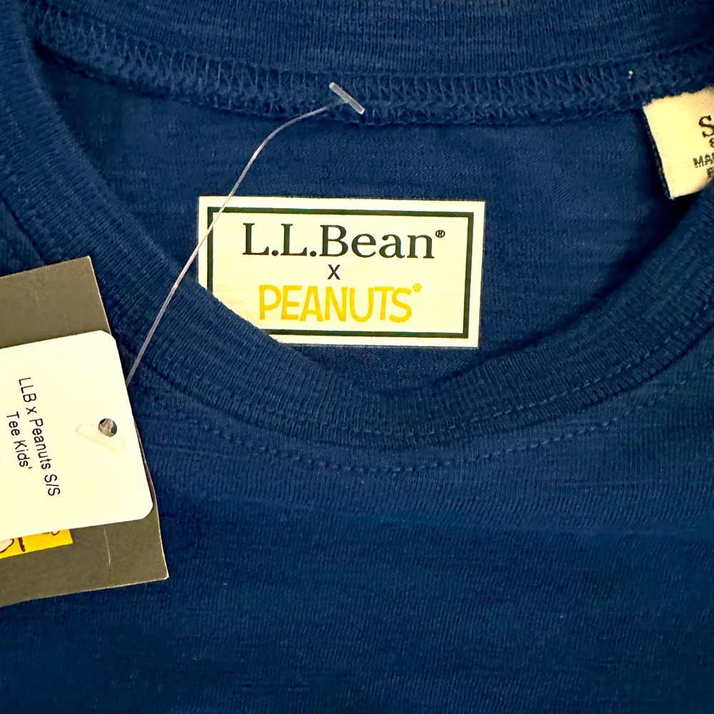 NWT • L.L. Bean x Peanuts T-shirt - Picture 3 of 4